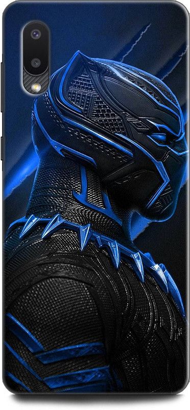 Afterglow Back Cover for SAMSUNG Galaxy M02 BLACK PANTHER, MOVIE, BLACK PANTHER COMICS, BLACK PANTHER, WAKANDA  (Multicolor, Shock Proof, Pack of: 1)