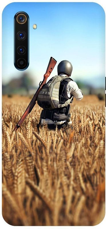Zaplab Back Cover for Realme 6i, RMX2002 Pubg Game Printed Back Cover  (Multicolor, Waterproof, Pack of: 1)
