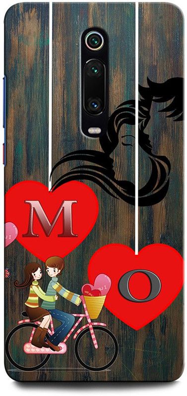 ORBIQE Back Cover for Redmi K20 Pro MO, M LOVE O, O LOVE M, M LETTER, O LETTER, MO NAME  (Multicolor, Hard Case, Pack of: 1)
