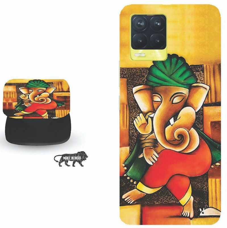 Zappy Back Cover for Realme 8s 5G  (Multicolor, Cases with Holder, Pack of: 1)