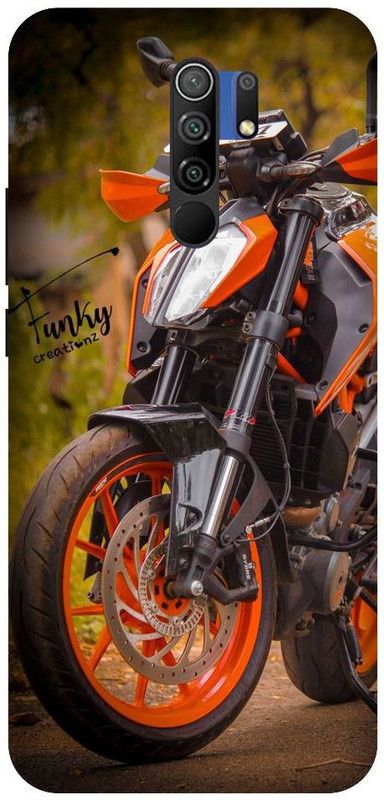 URCHIN Back Cover for Note 8 pro KTM, KTM Bike, Superbike, Bike Lover, Duke, KTM RC200  (Multicolor, Shock Proof, Pack of: 1)