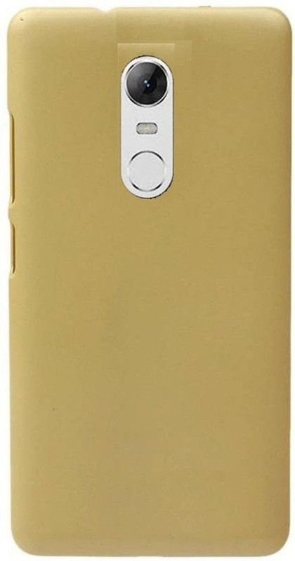 Lilliput Back Cover for Mi Redmi Note 5  (Gold, Pack of: 1)