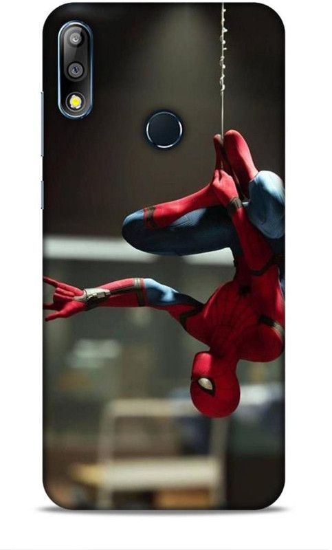 MAPPLE Back Cover for Asus Zenfone Max Pro M2 (Spiderman / Marvel / Superhero / Avengers / Spider Man )  (Multicolor, Hard Case, Pack of: 1)