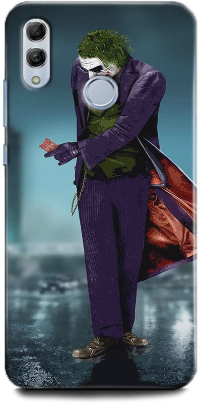 INDICRAFT Back Cover for Honor 10 Lite, Joker, Printed  (Multicolor, Shock Proof, Pack of: 1)