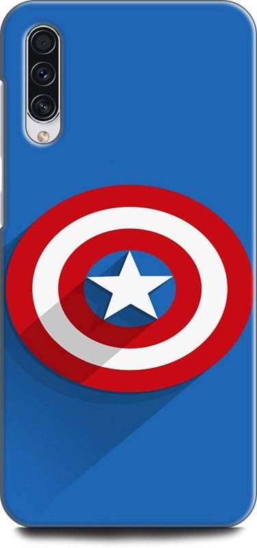 Afterglow Back Cover for SAMSUNG Galaxy A70 CAPTAIN AMERICA, AVENGERS, MARVEL, COMICS, SHEILD, SUPERHERO  (Multicolor, Shock Proof, Pack of: 1)