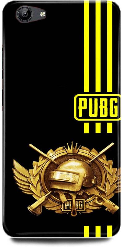 ZIGTOZAG SHOPPE Back Cover for vivo Y53, 1606, PUBG, PlayerUnknownBattlegrounds  (Black, Hard Case)