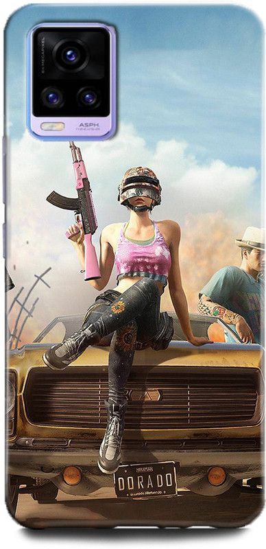 Afterglow Back Cover for Vivo V20 pro PUBG, KAR98, PUBG LOVER, PUBG GAME, PUBG LOVE, CHICKEN DINNER  (Multicolor, Shock Proof, Pack of: 1)