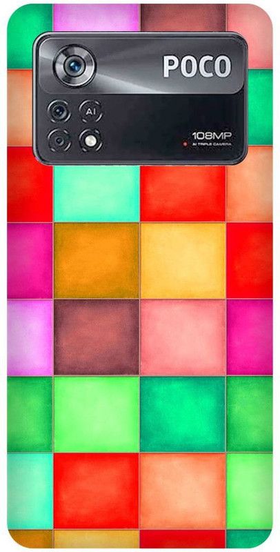 play fast Back Cover for POCO X4 Pro 5G, COLORFUL, DESIGN, ART, ABSTRACT, ART  (Multicolor, Hard Case, Pack of: 1)