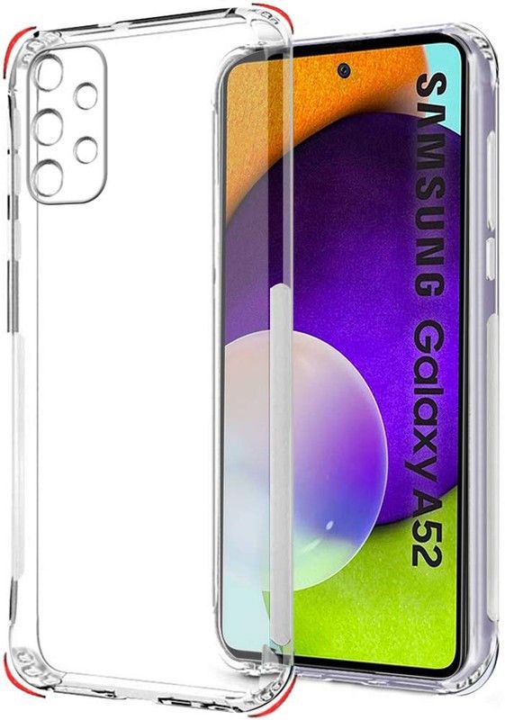 kursa hub Back Cover for SAMSUNG GALAXY A52-A52S 5G  (Transparent, Grip Case, Pack of: 1)