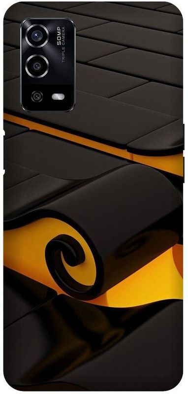 UMPRINT Back Cover for Oppo A55/CPH2325, Art Design Wallpaper Printed Back Cover  (Multicolor, Hard Case, Pack of: 1)
