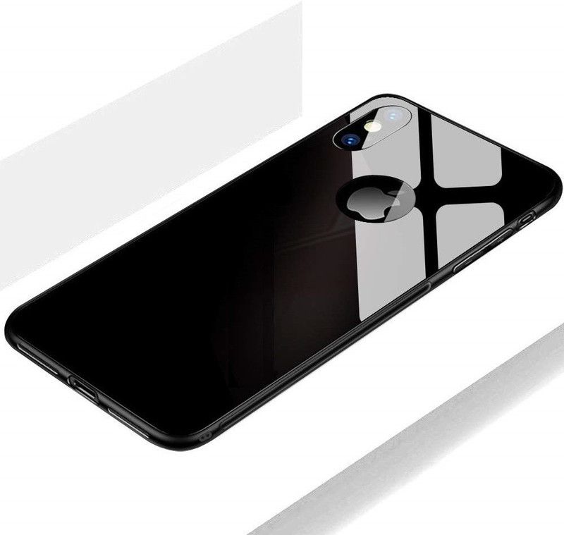 Zobrix Back Cover for Apple iPhone X, Apple iPhone XS  (Black, Dual Protection, Pack of: 1)