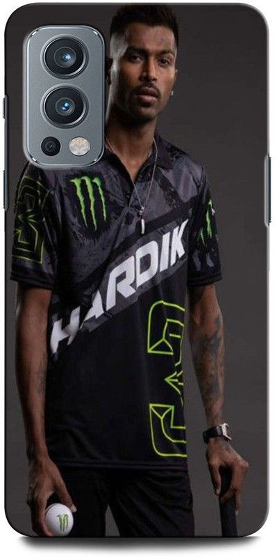 ORBIQE Back Cover for OnePlus Nord 2 5G HARDIK PANDYA, INDIA, CRICKET, PLAYER, SPORTS, CAPTAIN  (Multicolor, Hard Case, Pack of: 1)