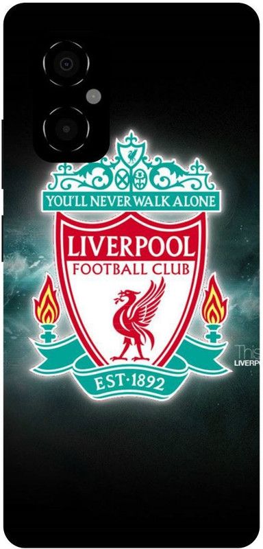 play fast Back Cover for POCO M4 5G, MZB0BRWIN, LIVERPOOL, FOOTBALL, CLUB  (Red, Hard Case, Pack of: 1)