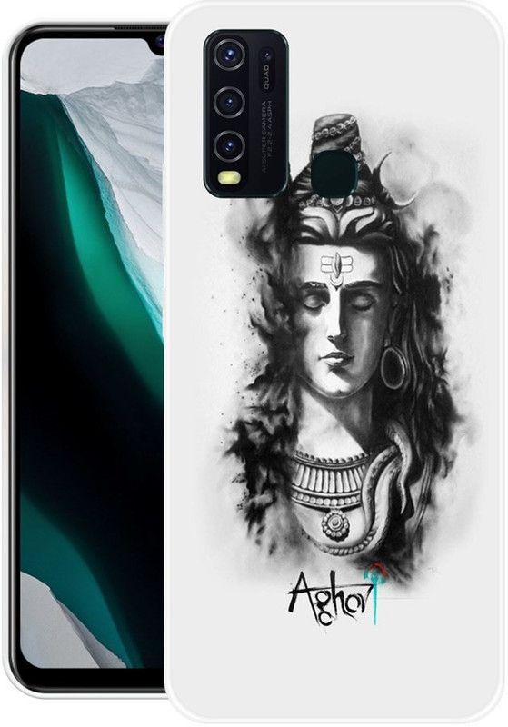 Krtagy Back Cover for Vivo Y50, Vivo Y30  (Grey, Silicon, Pack of: 1)