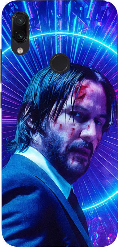 LIKELOOK Back Cover for Mi Redmi Note 7, Note 7s ( John Wick )  (Multicolor, Shock Proof, Pack of: 1)