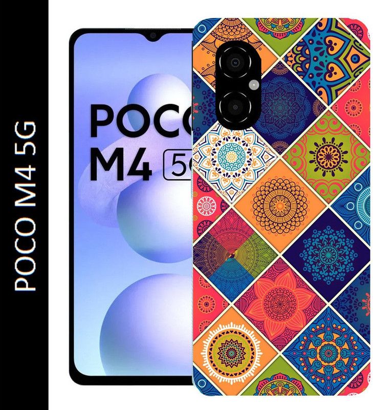 Ghumakkad Back Cover for POCO M4 5G, Xiaomi Poco M4 5G  (Multicolor, Grip Case, Silicon, Pack of: 1)