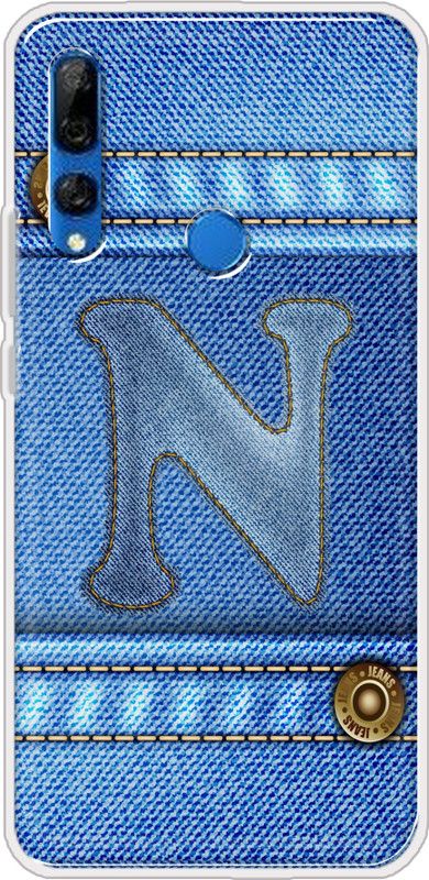 Hansviprint Back Cover for Huawei Y9 Prime 2019  (Blue, Grip Case, Silicon, Pack of: 1)
