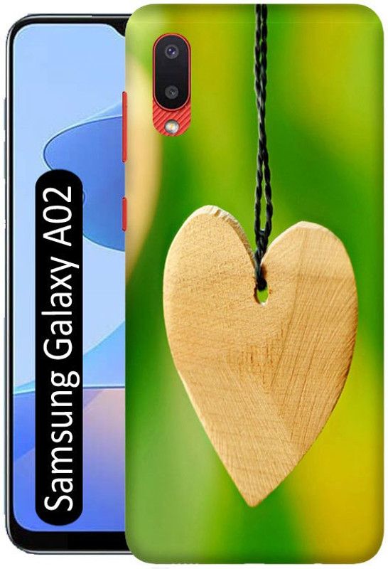 LEEMARA Back Cover for Samsung Galaxy A02  (Green, Beige, Pack of: 1)