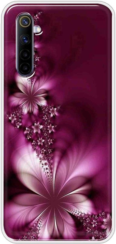Cooldone Back Cover for Realme 6 Pro  (Purple, Dual Protection, Silicon, Pack of: 1)