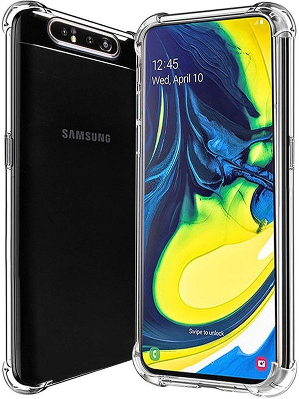 S-Hardline Back Cover for Samsung Galaxy A90  (Transparent)