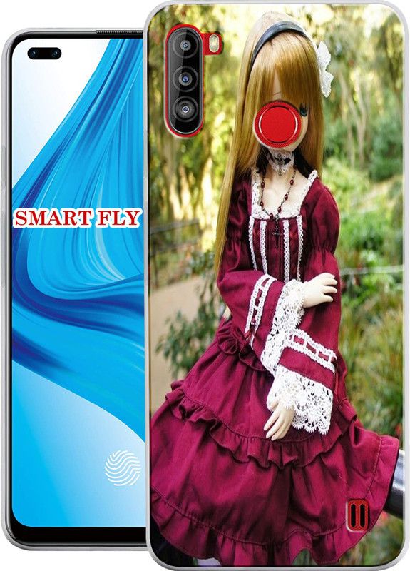 Smart Fly Back Cover for Lava Z4  (Multicolor, Dual Protection, Silicon, Pack of: 1)