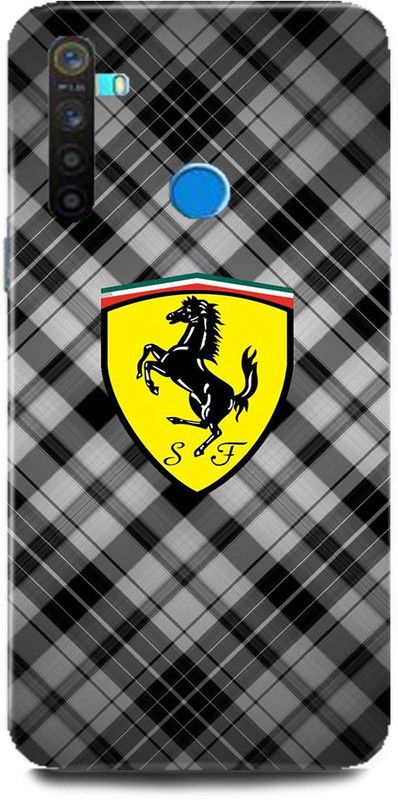 MP ARIES MOBILE COVER Back Cover for Realme 5, RMX1911,ferrari,Logo,ferrari,Car,ferrari,sign,sports,car,ferrari,emblem,  (Multicolor, Hard Case, Pack of: 1)