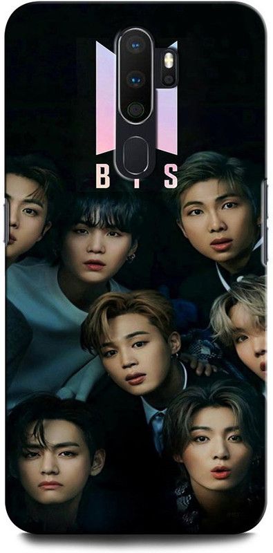GRAFIQE Back Cover for OPPO A5 2020 BTS X ARMYJUNGSHOOK, KOREAN, HEARTBEAT, BTS, BEAT, SINGER  (Multicolor, Shock Proof, Pack of: 1)