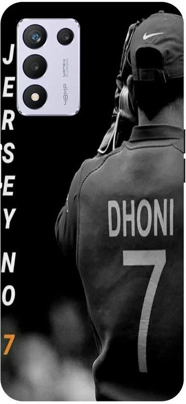 THE NARAYANA COLLECTIONS Back Cover for REALME 9 SE- RMX3461-APNA,MAHI,AAYEGA,QUATES,DHONI  (Multicolor, Hard Case, Pack of: 1)
