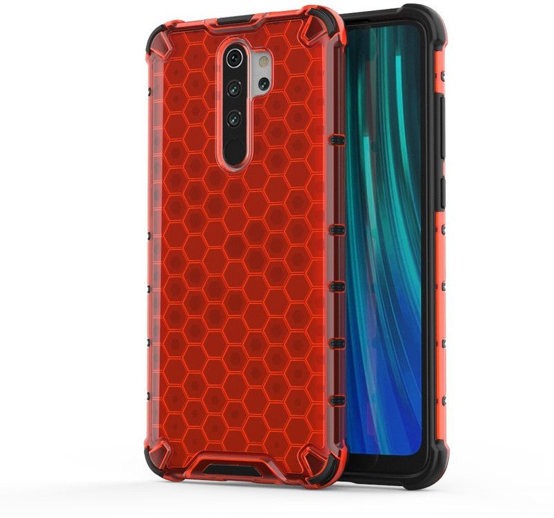 Elica Bumper Case for Xiaomi Redmi Note 8 Pro 6.53"  (Red, Shock Proof, Pack of: 1)