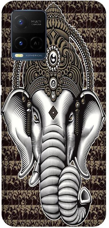 itrusto Back Cover for vivo Y21 , vivo Y21 Ganesh Ji BACK COVER  (Multicolor, Pack of: 1)