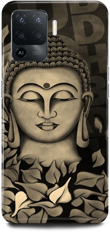 JUGGA Back Cover for Oppo A94, CPH2203, GAUTAM, BUDDHA, GOD, GRAY, NAMO, BUDDHAY  (Grey, Hard Case, Pack of: 1)