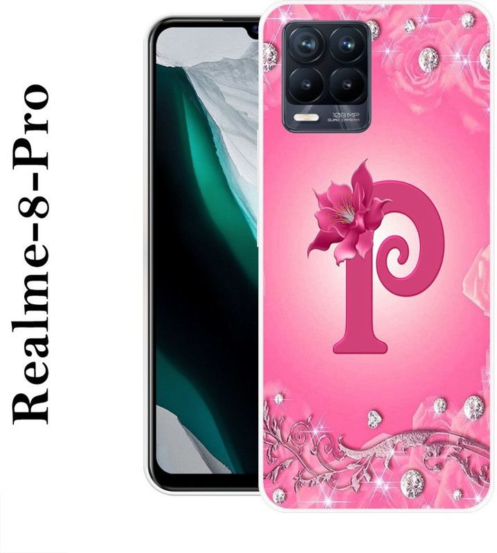 JATLAND Back Cover for Realme 8 Pro  (Pink, Silicon)