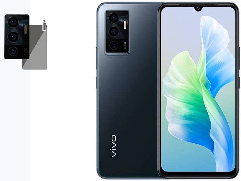 XZOTE Back Camera Lens Glass Protector for Vivo V23e 5G  (Pack of: 1)