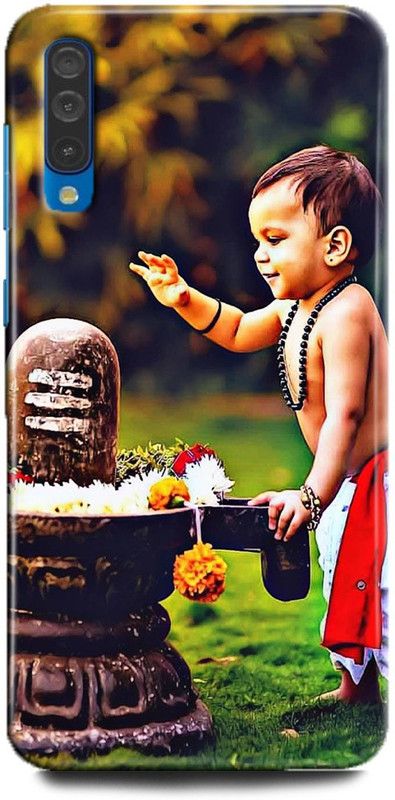 FIKORA Back Cover for Mi A3/mzb7974in SHIV MAHAKAL PRINTED  (Multicolor, Hard Case, Pack of: 1)