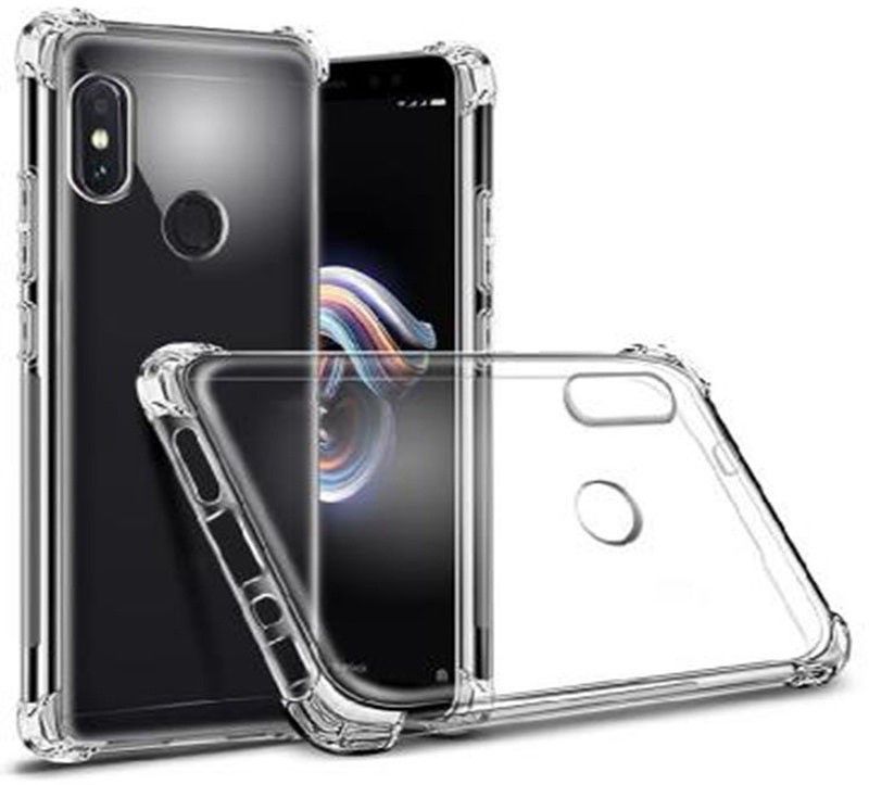Spectacular ace Back Cover for Mi Redmi Note 5 Pro  (Transparent, Dual Protection, Silicon, Pack of: 1)