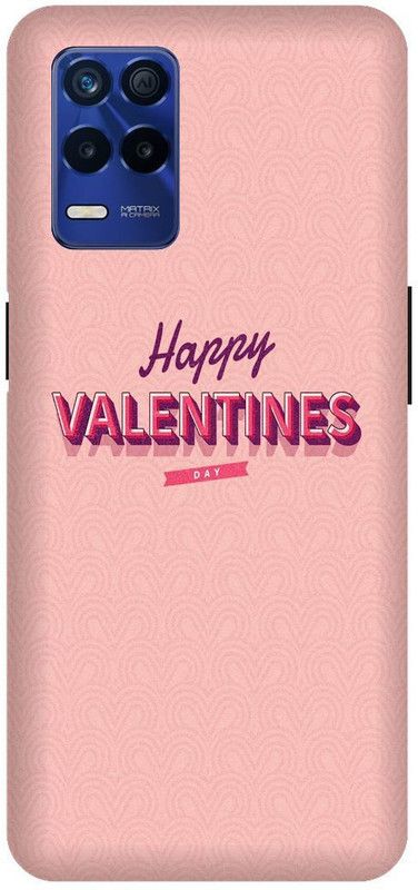 Bluvver Back Cover for Realme 8s 5G , RMX3381, Printed Valentine Couple Back Cover  (Multicolor, Hard Case, Pack of: 1)