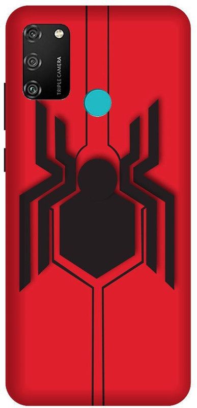 URCHIN Back Cover for Honor9A Spiderman, Spiderman logo, Marval, superhero  (Multicolor, Shock Proof)