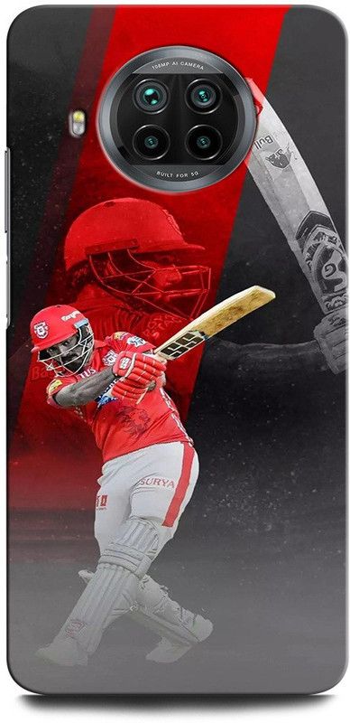 INTELLIZE Back Cover for Mi 10i M10iX05/m2007j17iKL RAHUL, CRICKETER, PLAYER, BATSMAN  (Multicolor, Hard Case, Pack of: 1)