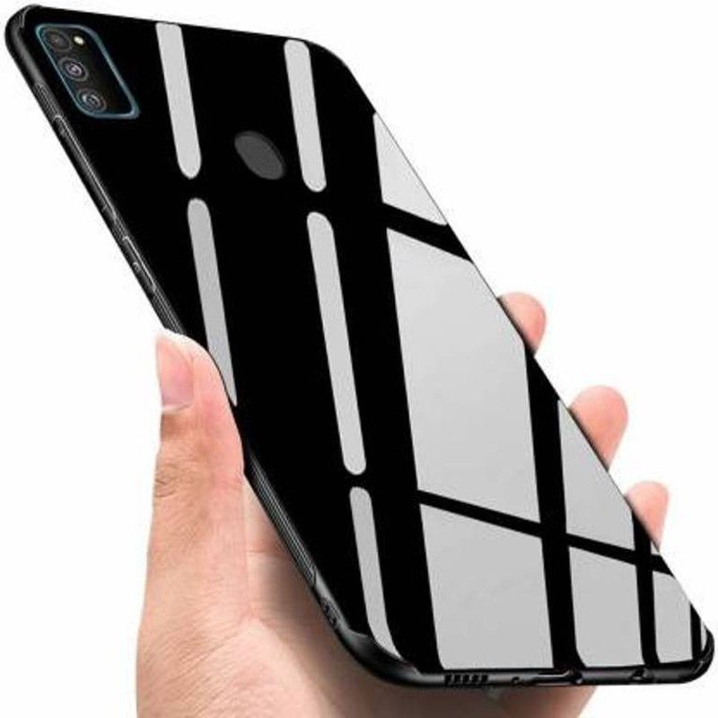Krish Tech Back Cover for Samsung Galaxy A21s  (Black, Shock Proof, Pack of: 1)