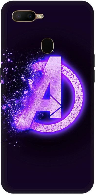 Snapcrowd Back Cover for Oppo A7  (Black, Blue, Waterproof, Pack of: 1)