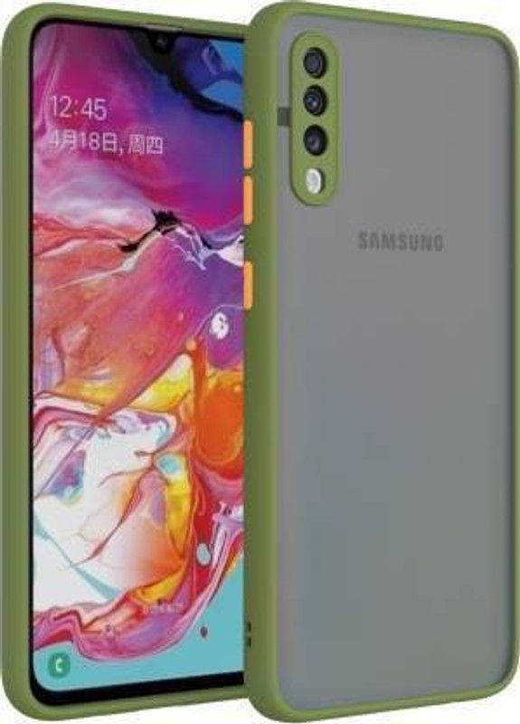 mobies Back Cover for Samsung Galaxy A50  (Green, Grip Case, Pack of: 1)
