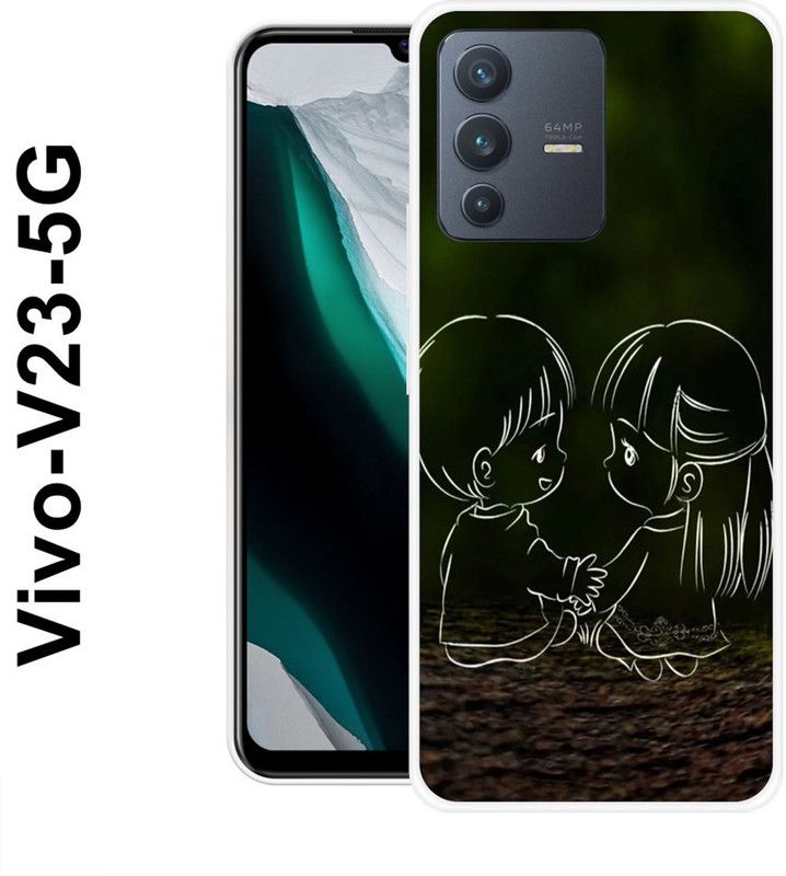 SUPER CASE Back Cover for Vivo V23 Pro 5G  (Multicolor, Silicon)
