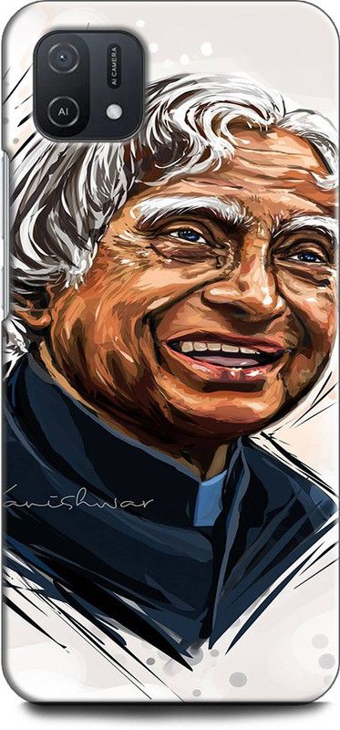 KEYCENT Back Cover for OPPO A16K, CPH2349 A P J ABDUL KALAM, INDIAN, NATIONAL  (Multicolor, Shock Proof, Pack of: 1)