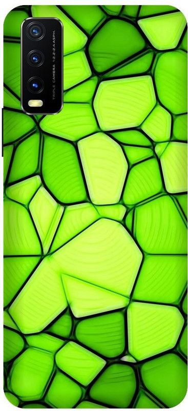 URCHIN Back Cover for Vivo Y20G Neon, Neon Green, Neon Green Cool  (Multicolor, Shock Proof, Pack of: 1)