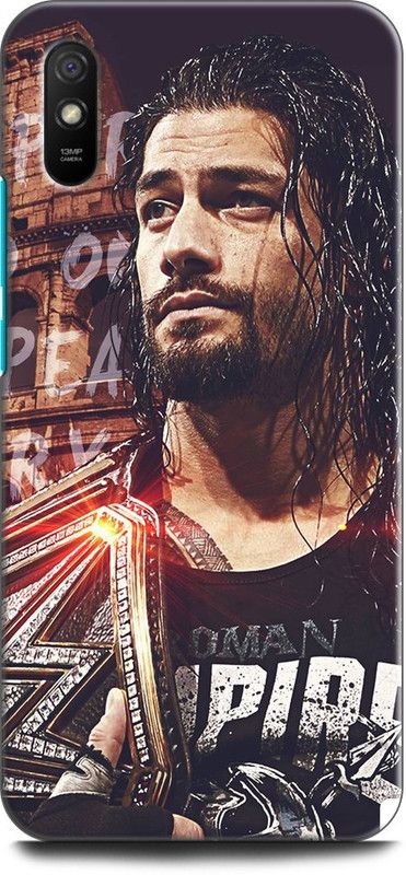 KEYCENT Back Cover for REDMI 9i Sport ROMAN REIGNS, WWE, BODYBUILDER, WRESTLER, RAW, SPORTS  (Multicolor, Shock Proof, Pack of: 1)