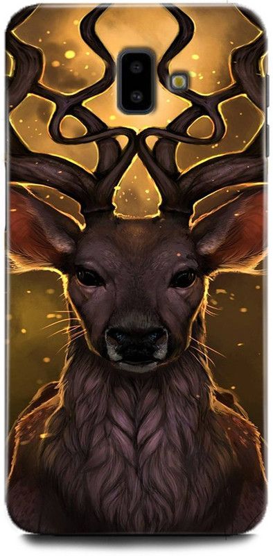 Afterglow Back Cover for SAMSUNG Galaxy J6 Plus HUNT, DEER, ART, FANTASY, ARTISIC,SPARKLE  (Multicolor, Shock Proof, Pack of: 1)