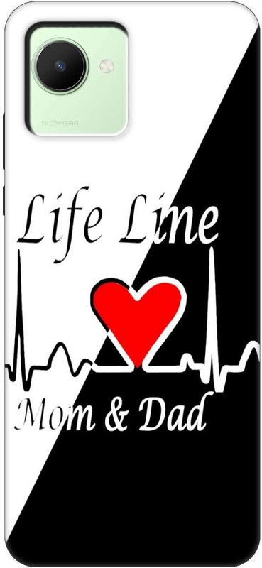 iprinto Back Cover for realme C30, RMX3581, realme C30s, RMX3690 Mom And Dad Love Back Cover  (Multicolor, Hard Case, Pack of: 1)