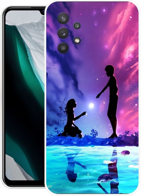 SIMAWAT Back Cover for Samsung Galaxy A32, Samsung A32  (Multicolor, Grip Case, Silicon)