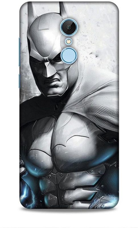 Keviv Back Cover for Mi Redmi 5  (White, Grey, 3D Case, Pack of: 1)