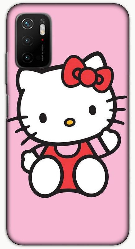 itrusto Back Cover for POCO M3 Pro 5G, POCO M3 Pro 5G Kitty BACK COVER  (Multicolor, Hard Case, Pack of: 1)